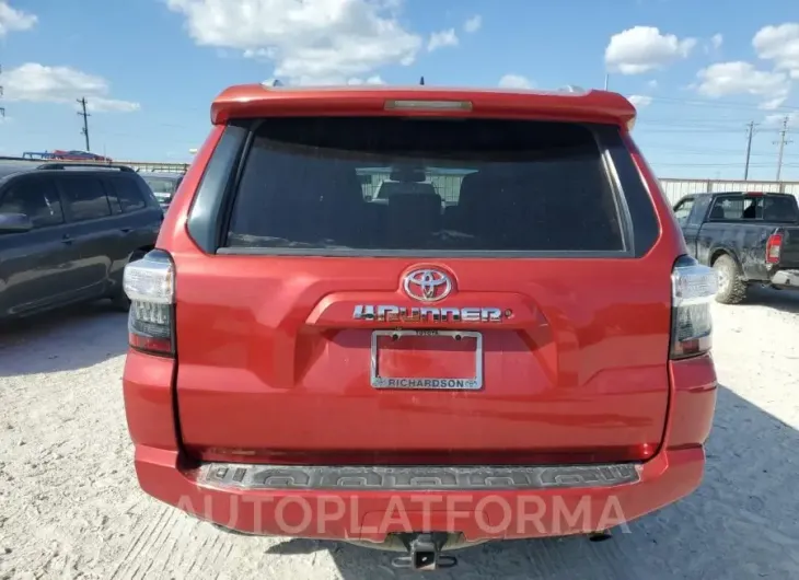 TOYOTA 4RUNNER SR 2015 vin JTEZU5JR4F5095532 from auto auction Copart