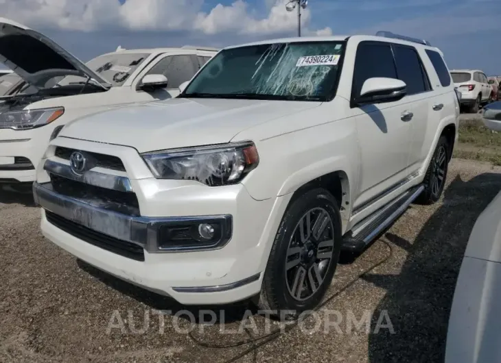 TOYOTA 4RUNNER SR 2017 vin JTEZU5JR5H5160665 from auto auction Copart