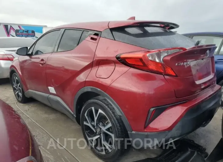 TOYOTA C-HR XLE 2018 vin NMTKHMBX4JR038864 from auto auction Copart