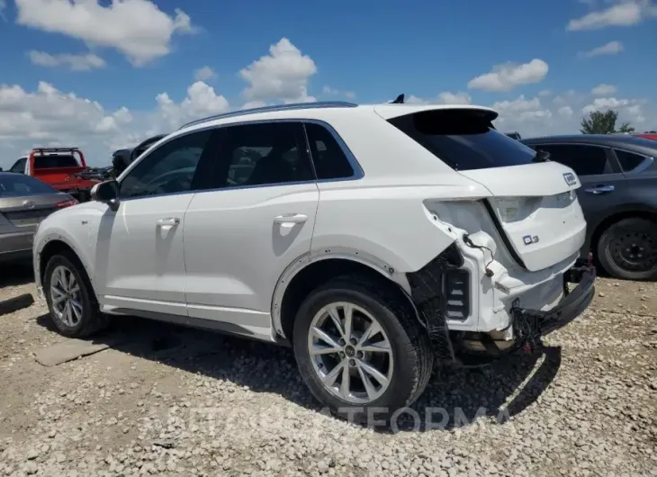 AUDI Q3 PREMIUM 2023 vin WA1DECF34P1088832 from auto auction Copart