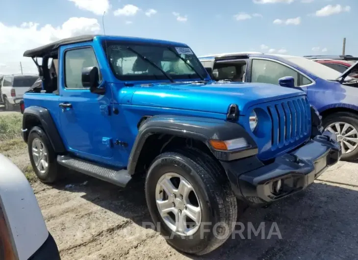 JEEP WRANGLER S 2021 vin 1C4GJXAG7MW858553 from auto auction Copart