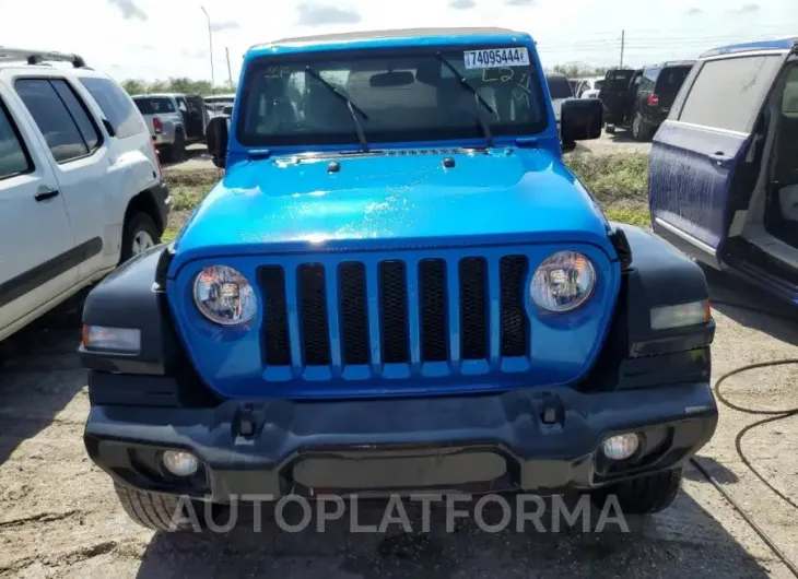 JEEP WRANGLER S 2021 vin 1C4GJXAG7MW858553 from auto auction Copart