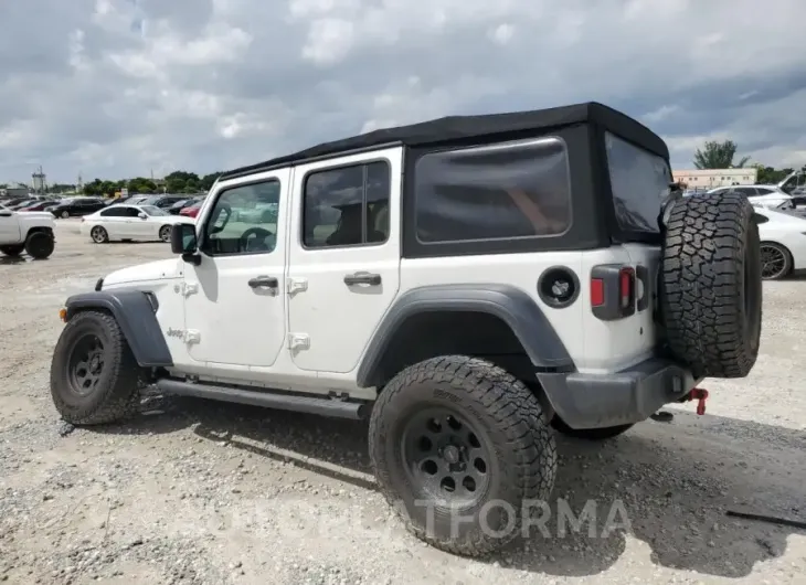 JEEP WRANGLER U 2018 vin 1C4HJXDG9JW127991 from auto auction Copart