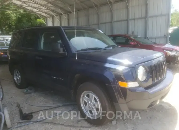 JEEP PATRIOT SP 2015 vin 1C4NJPBA2FD399562 from auto auction Copart