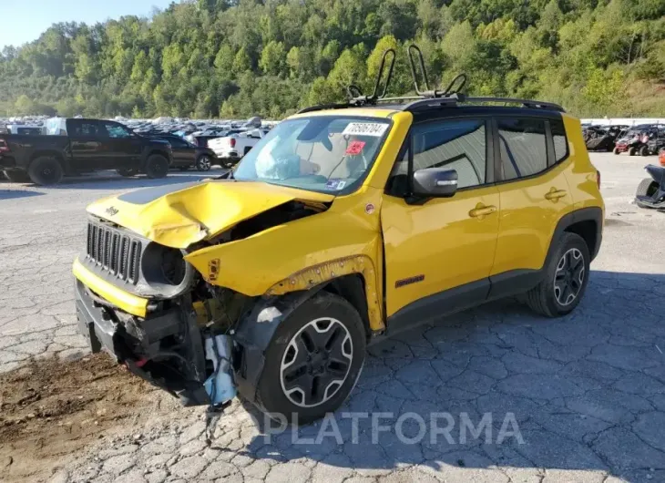 JEEP RENEGADE 2015 vin ZACCJBCT8FPB87065 from auto auction Copart