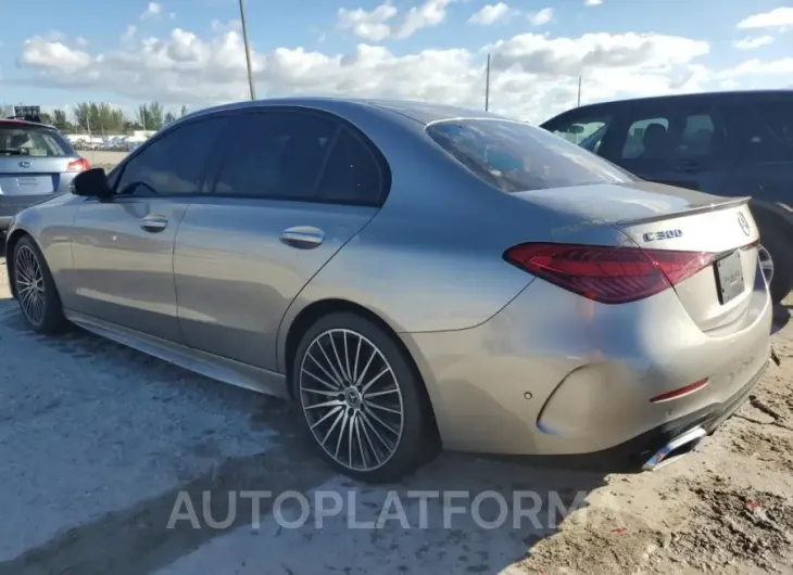 MERCEDES-BENZ C 300 2023 vin W1KAF4GB8PR102644 from auto auction Copart