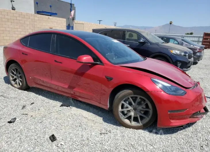 TESLA MODEL 3 2023 vin 5YJ3E1EB3PF690854 from auto auction Copart