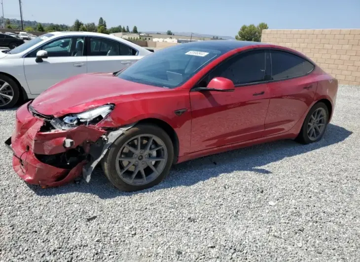 TESLA MODEL 3 2023 vin 5YJ3E1EB3PF690854 from auto auction Copart