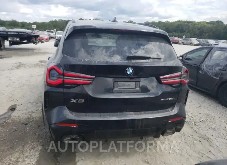 BMW X3 SDRIVE3 2024 vin 5UX43DP08R9X28775 from auto auction Copart