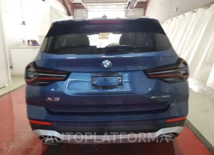 BMW X3 XDRIVE3 2024 vin 5UX53DP00R9U54735 from auto auction Copart