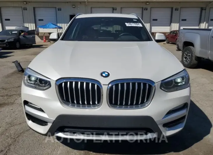 BMW X3 XDRIVE3 2018 vin 5UXTR9C50JLC68630 from auto auction Copart