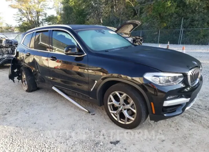 BMW X3 XDRIVE3 2021 vin 5UXTY5C02M9H37136 from auto auction Copart