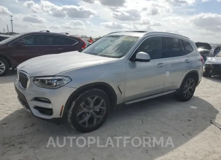 BMW X3 XDRIVE3 2021 vin 5UXTY5C08M9F59586 from auto auction Copart