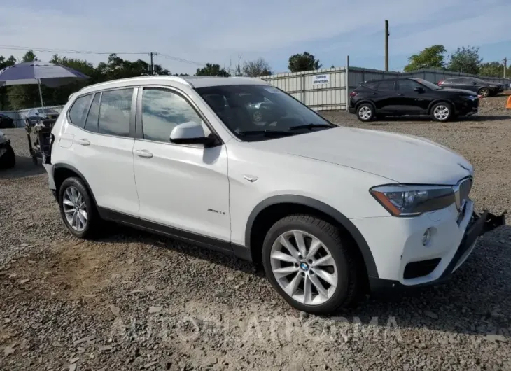 BMW X3 XDRIVE2 2017 vin 5UXWX9C38H0T23643 from auto auction Copart