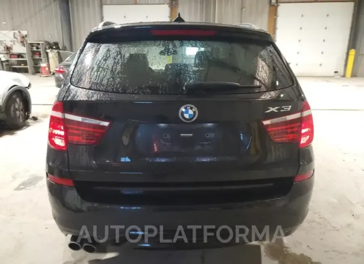 BMW X3 XDRIVE2 2017 vin 5UXWX9C54H0T14875 from auto auction Copart