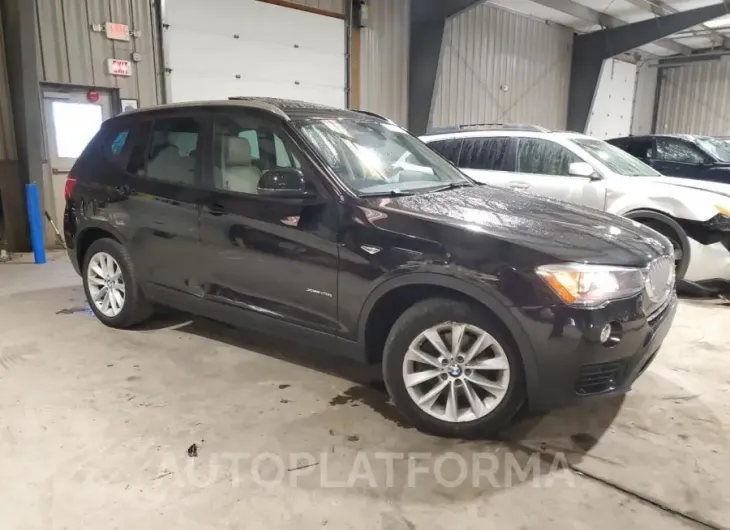 BMW X3 XDRIVE2 2017 vin 5UXWX9C54H0T14875 from auto auction Copart