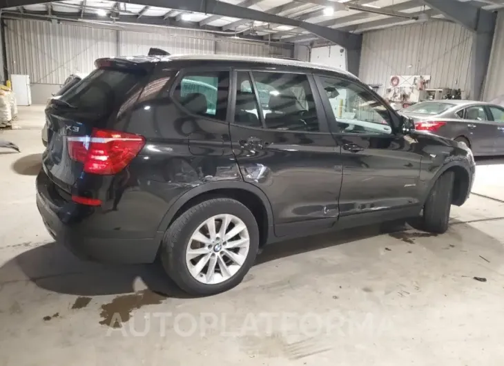 BMW X3 XDRIVE2 2017 vin 5UXWX9C54H0T14875 from auto auction Copart