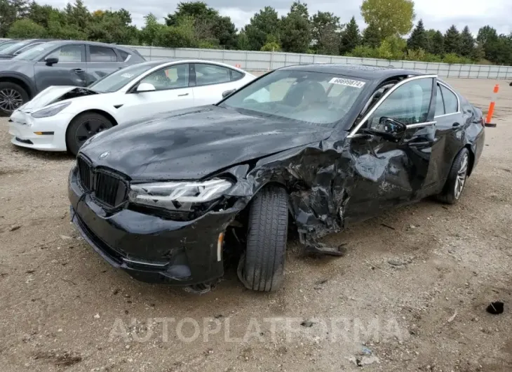 BMW 530 XI 2021 vin WBA13BJ07MCG58067 from auto auction Copart