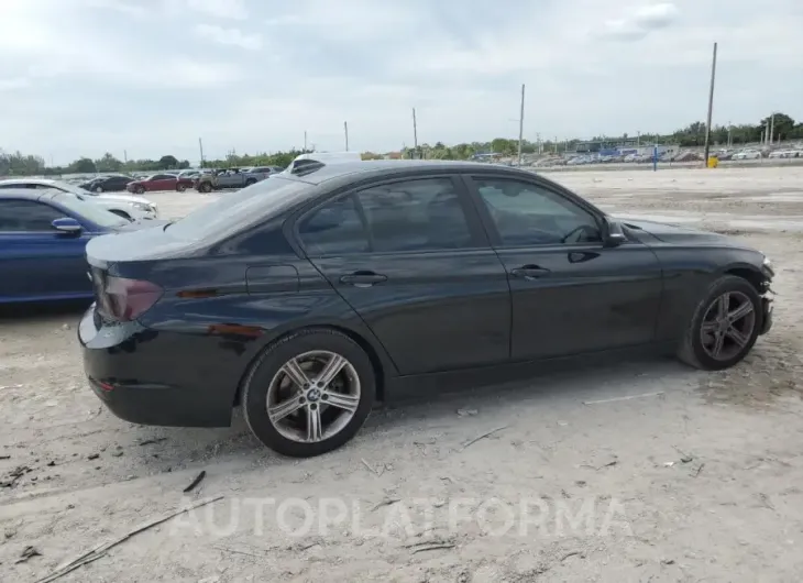 BMW 328 I 2015 vin WBA3A5C58FP605329 from auto auction Copart