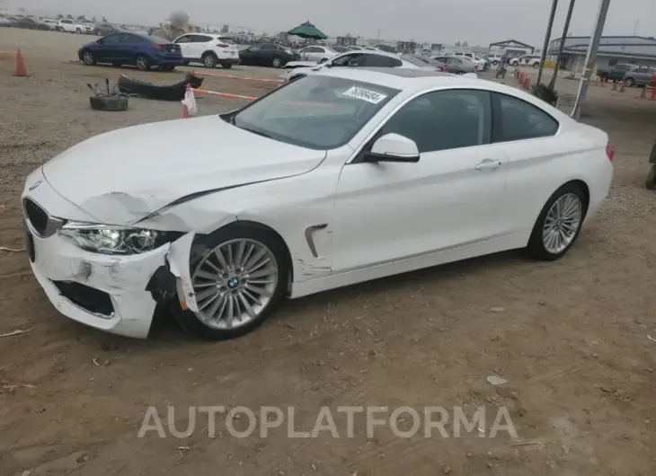 BMW 428 I 2015 vin WBA3N3C5XFK234583 from auto auction Copart