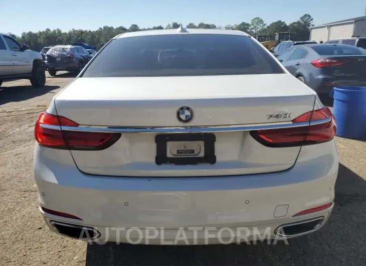 BMW 740 I 2017 vin WBA7E2C37HG741327 from auto auction Copart