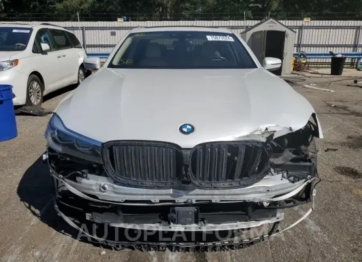 BMW 740 I 2017 vin WBA7E2C37HG741327 from auto auction Copart