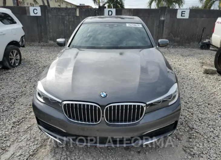 BMW 740 XE 2017 vin WBA7J2C38HG497702 from auto auction Copart