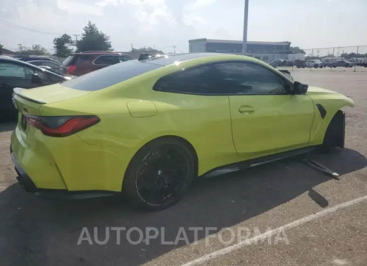 BMW M4 COMPETI 2022 vin WBS43AZ03NCJ20827 from auto auction Copart