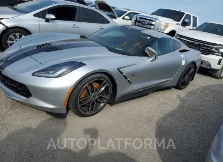 CHEVROLET CORVETTE S 2017 vin 1G1YK2D75H5117693 from auto auction Copart