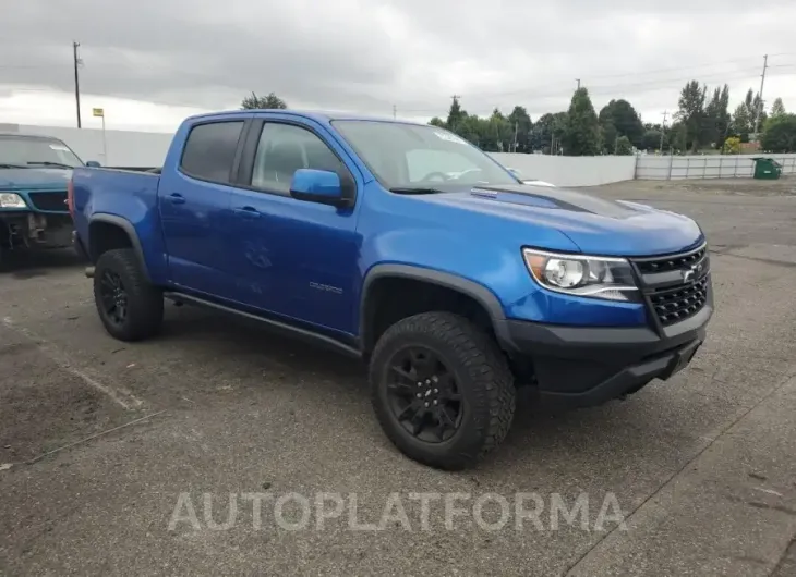 CHEVROLET COLORADO Z 2018 vin 1GCPTEE11J1319746 from auto auction Copart