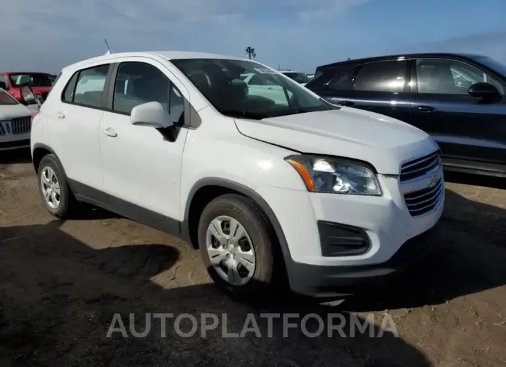 CHEVROLET TRAX LS 2016 vin 3GNCJKSB1GL262750 from auto auction Copart