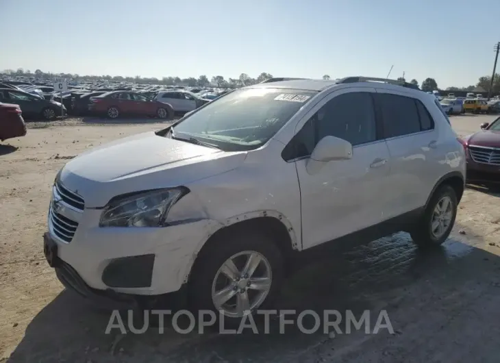 CHEVROLET TRAX 1LT 2016 vin 3GNCJPSB8GL263584 from auto auction Copart