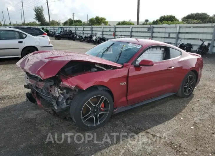 FORD MUSTANG GT 2021 vin 1FA6P8CF3M5155922 from auto auction Copart