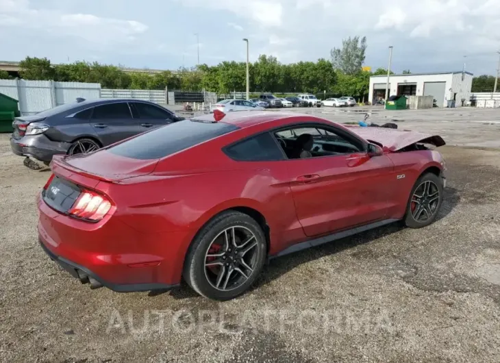 FORD MUSTANG GT 2021 vin 1FA6P8CF3M5155922 from auto auction Copart