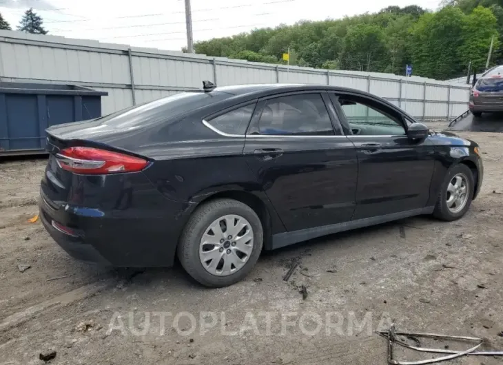 FORD FUSION S 2020 vin 3FA6P0G76LR123367 from auto auction Copart