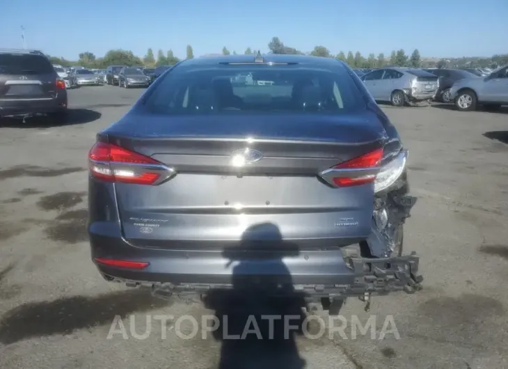 FORD FUSION SE 2020 vin 3FA6P0LU0LR189988 from auto auction Copart