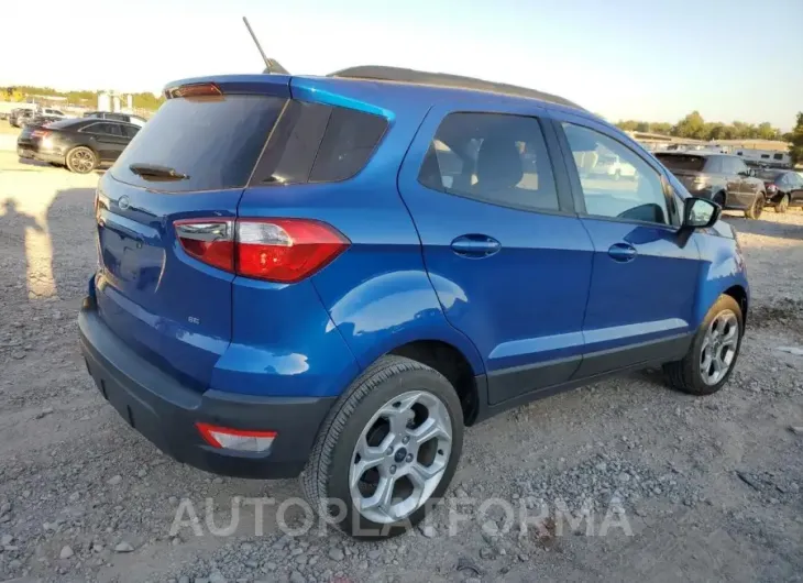 FORD ECOSPORT S 2021 vin MAJ3S2GE7MC407134 from auto auction Copart