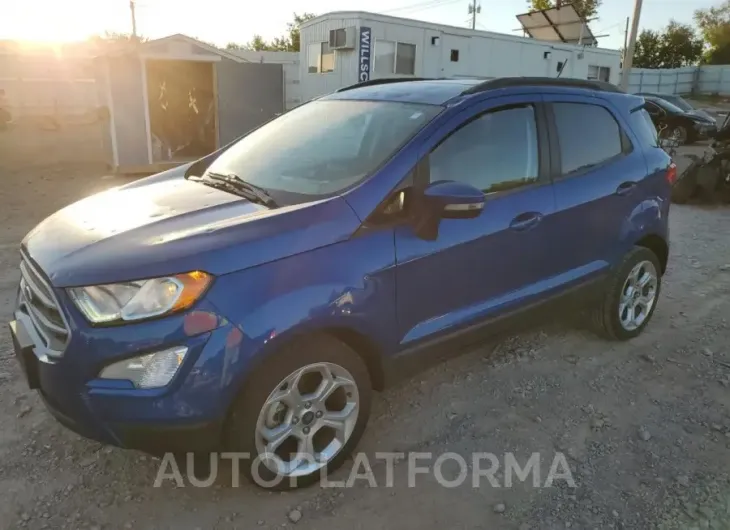 FORD ECOSPORT S 2021 vin MAJ3S2GE7MC407134 from auto auction Copart