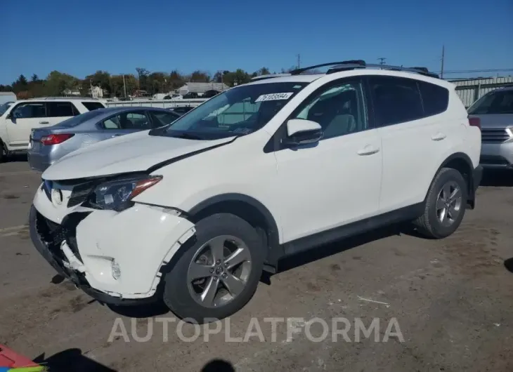 TOYOTA RAV4 XLE 2015 vin 2T3RFREVXFW280674 from auto auction Copart