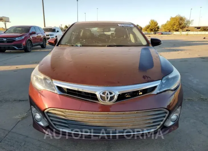 TOYOTA AVALON XLE 2015 vin 4T1BK1EB2FU185765 from auto auction Copart