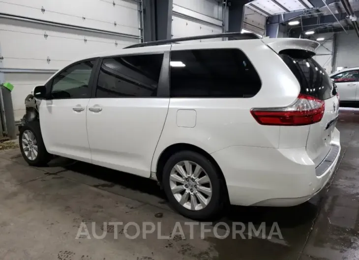 TOYOTA SIENNA XLE 2015 vin 5TDDK3DC2FS113679 from auto auction Copart