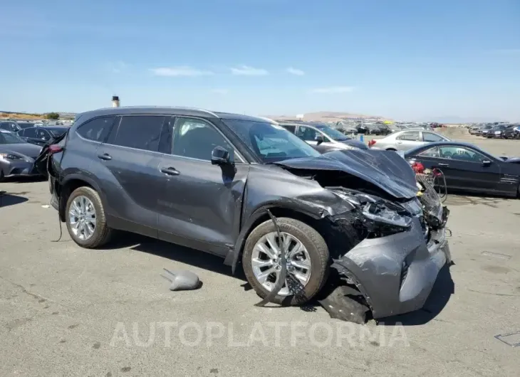 TOYOTA HIGHLANDER 2023 vin 5TDXBRCH7PS110811 from auto auction Copart