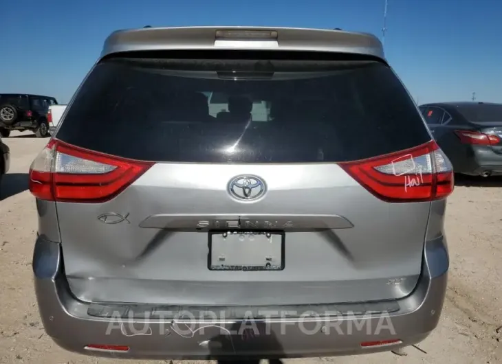 TOYOTA SIENNA XLE 2016 vin 5TDYK3DC0GS696546 from auto auction Copart