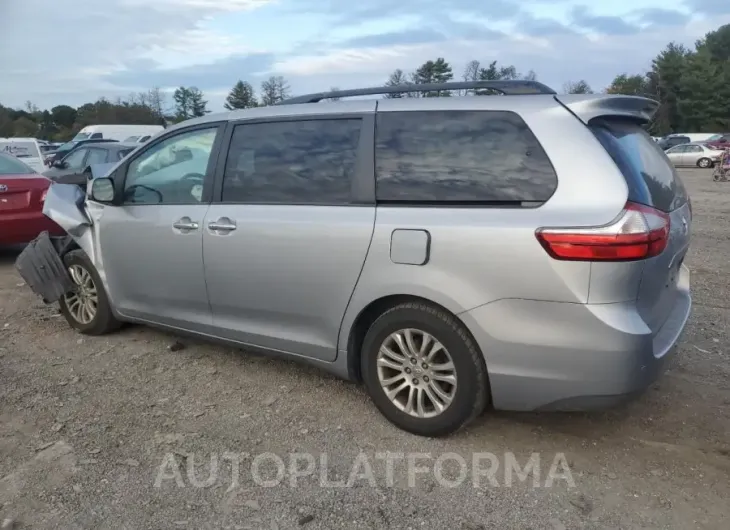 TOYOTA SIENNA XLE 2015 vin 5TDYK3DC8FS675054 from auto auction Copart