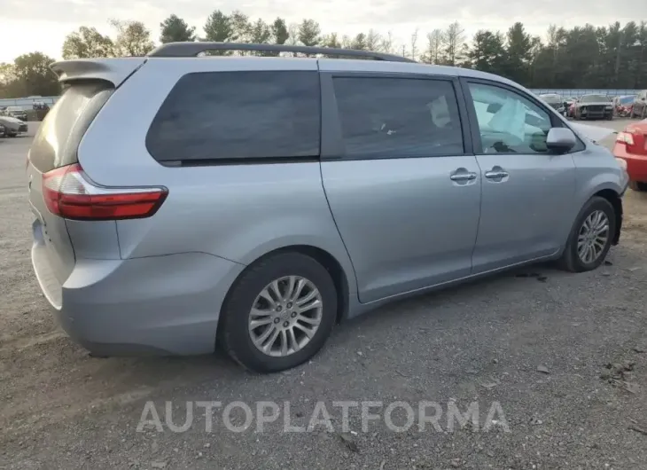 TOYOTA SIENNA XLE 2015 vin 5TDYK3DC8FS675054 from auto auction Copart