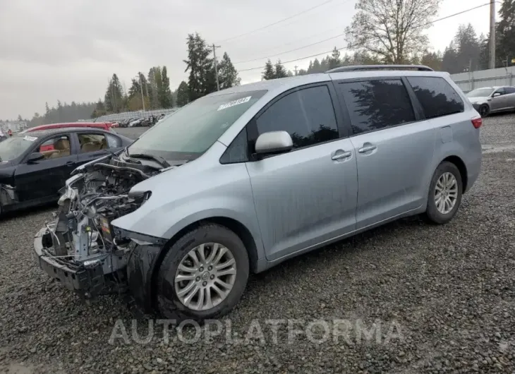 TOYOTA SIENNA XLE 2015 vin 5TDYK3DC8FS677208 from auto auction Copart