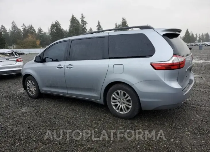 TOYOTA SIENNA XLE 2015 vin 5TDYK3DC8FS677208 from auto auction Copart