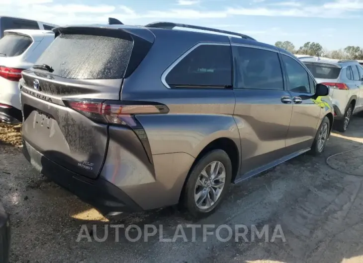 TOYOTA SIENNA XLE 2023 vin 5TDYRKEC5PS149650 from auto auction Copart