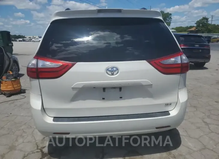 TOYOTA SIENNA XLE 2018 vin 5TDYZ3DC8JS919354 from auto auction Copart