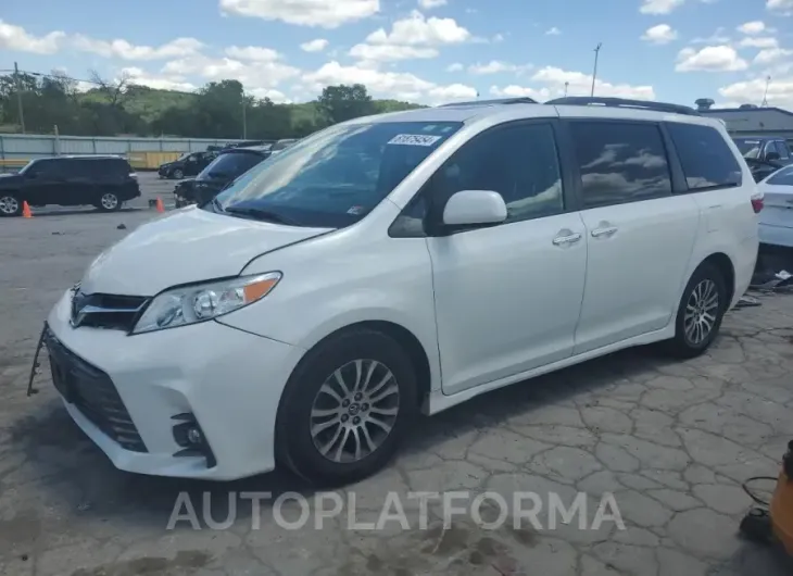 TOYOTA SIENNA XLE 2018 vin 5TDYZ3DC8JS919354 from auto auction Copart